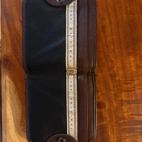 Brown Leather Original Taxi Wallet - Picture 3 of 5